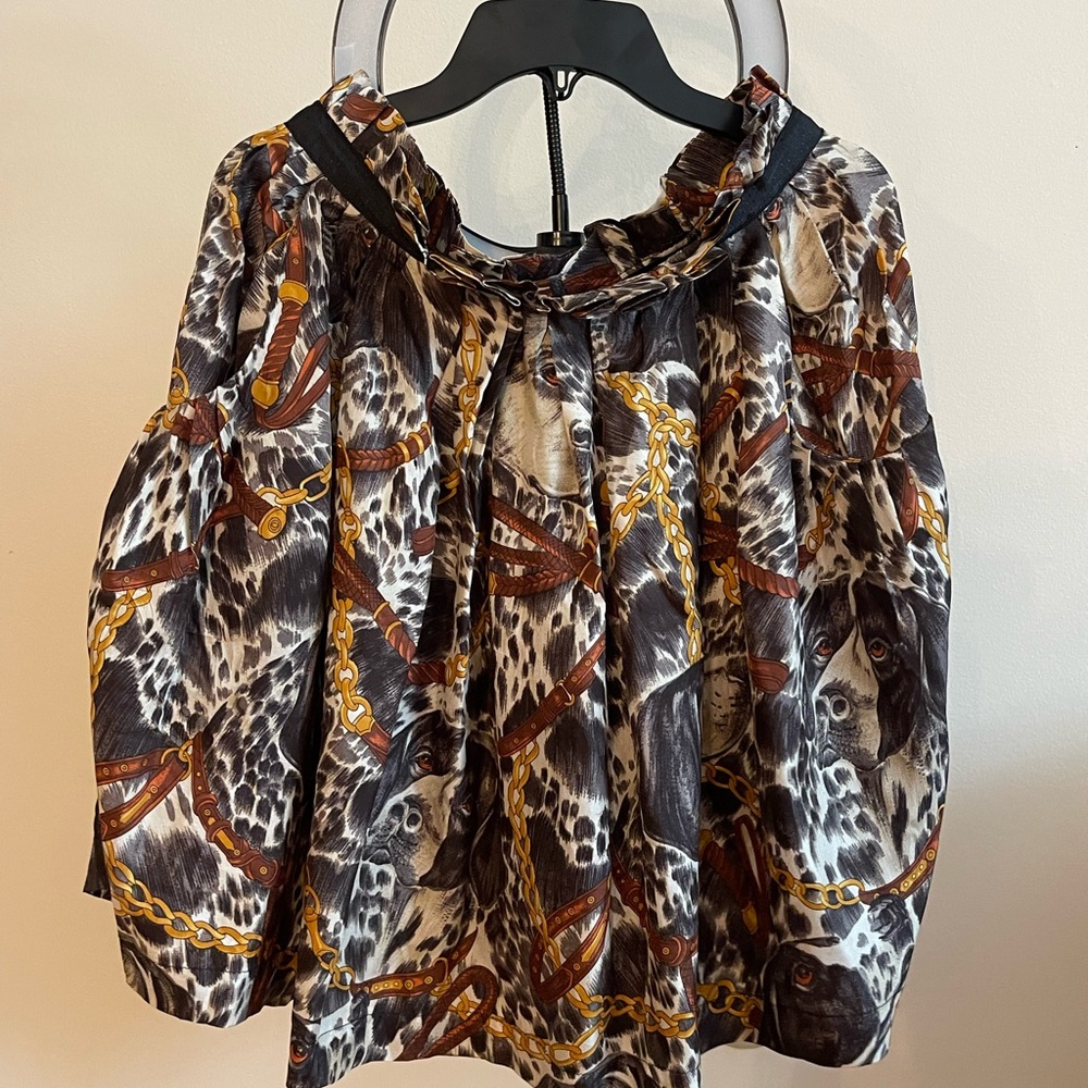 Zara Woman 100% Silk Skirt Size M.